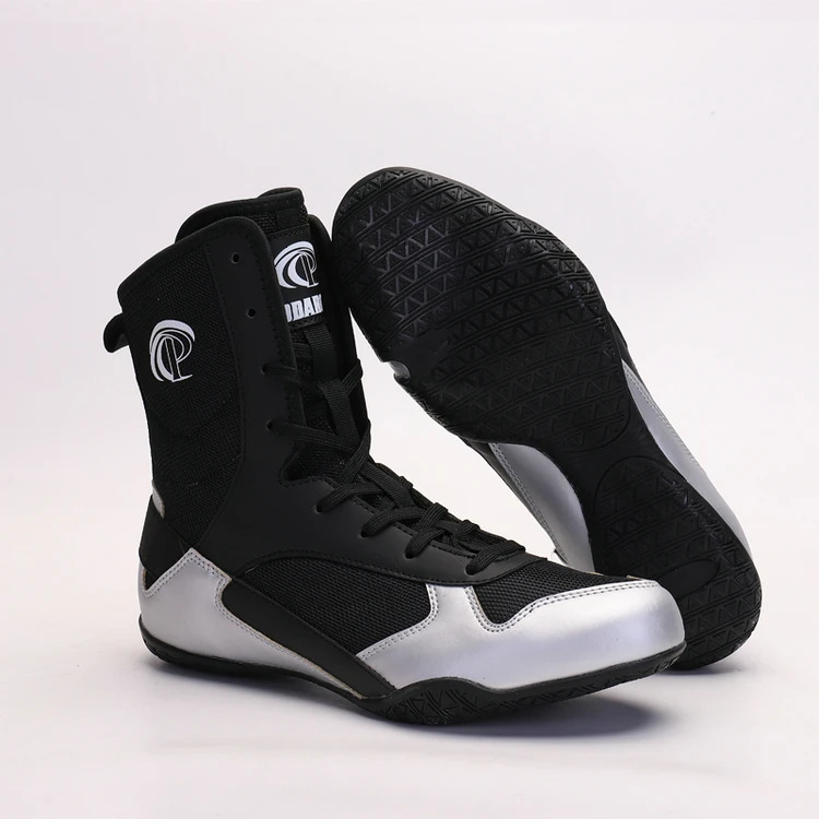 Mens and Womens Professional Boxing Boots Mens 36-45 Lightweight Wrestling Shoes High Quality Mesh Breathable Boxing Sneakers 240619