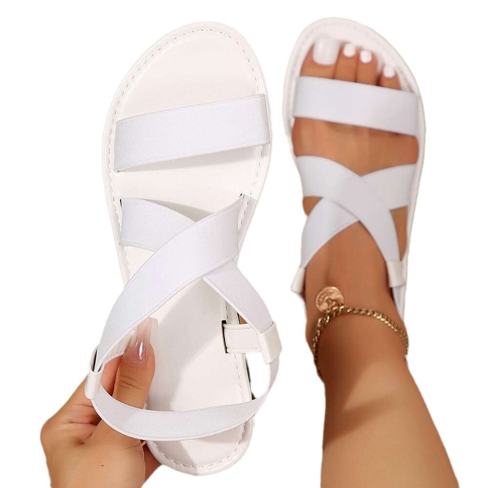 Summer Temu Large New Women S Fashion Simple Instagram Beach Flat Sandals Ddmysaturn