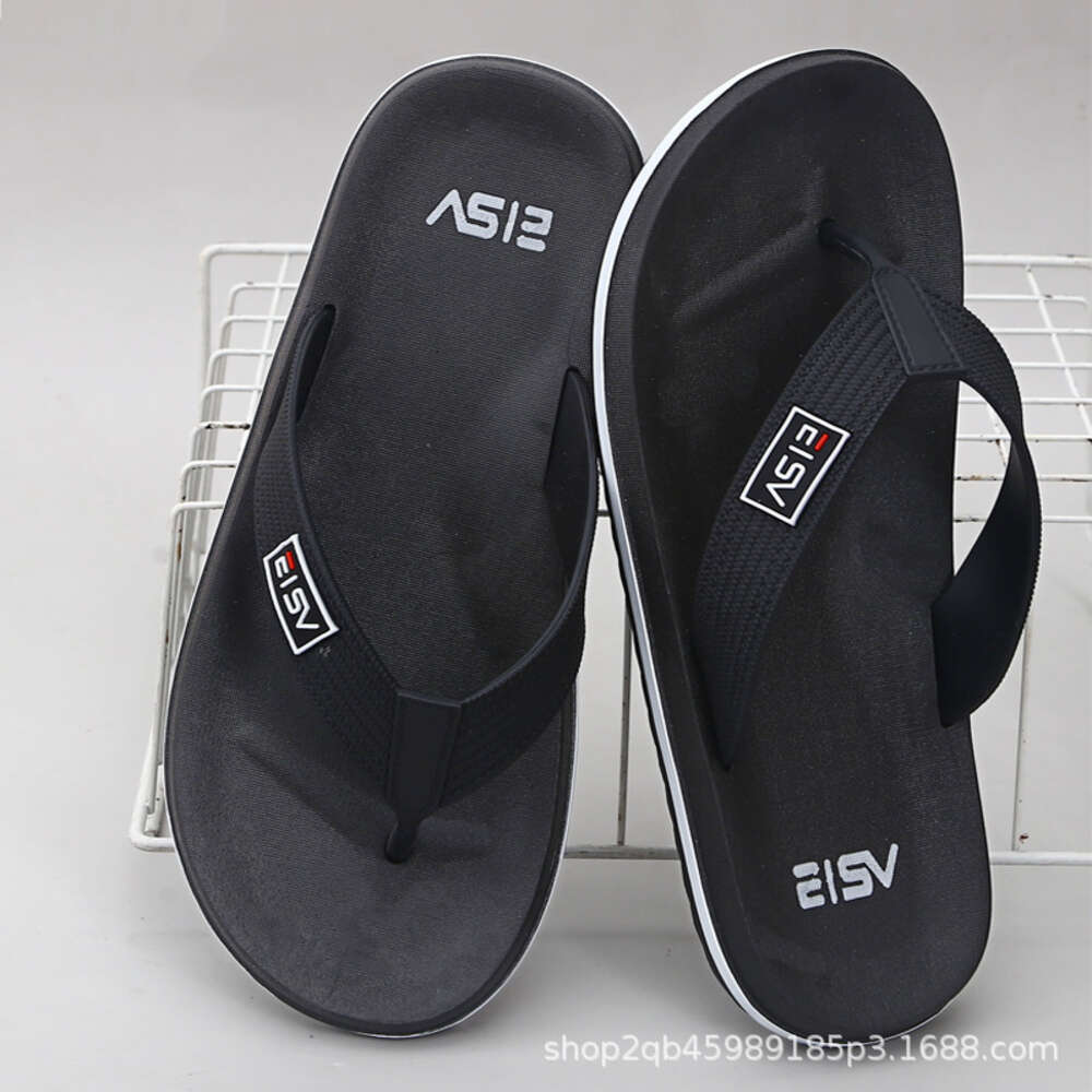 Summer Men S Flops Anti Slip Flat Heels Fashionable Sandals Beach Shoes Trendy Flip Ddmysaturn