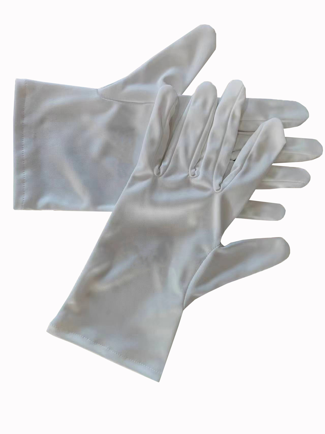 Straight tube microfiber gloves, dust-free gloves
