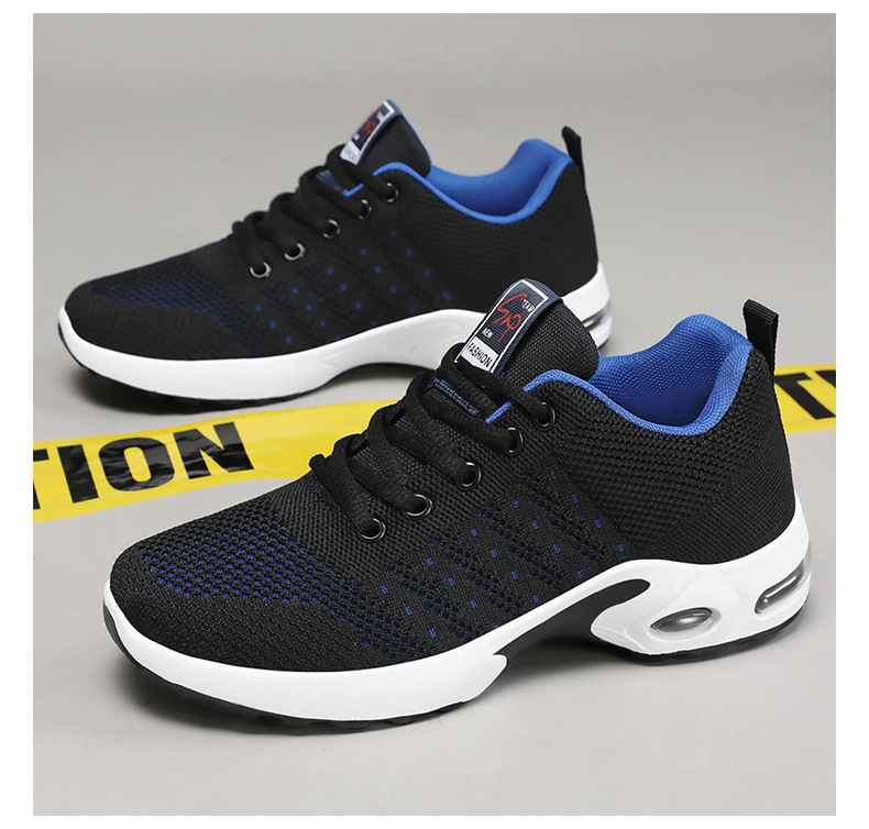 Men New Ddmysports Fashion Trend Casual Style Shoes Mesh Breathable Comfortable Sneakers Running Walking Blue Free Shipping Outdoor