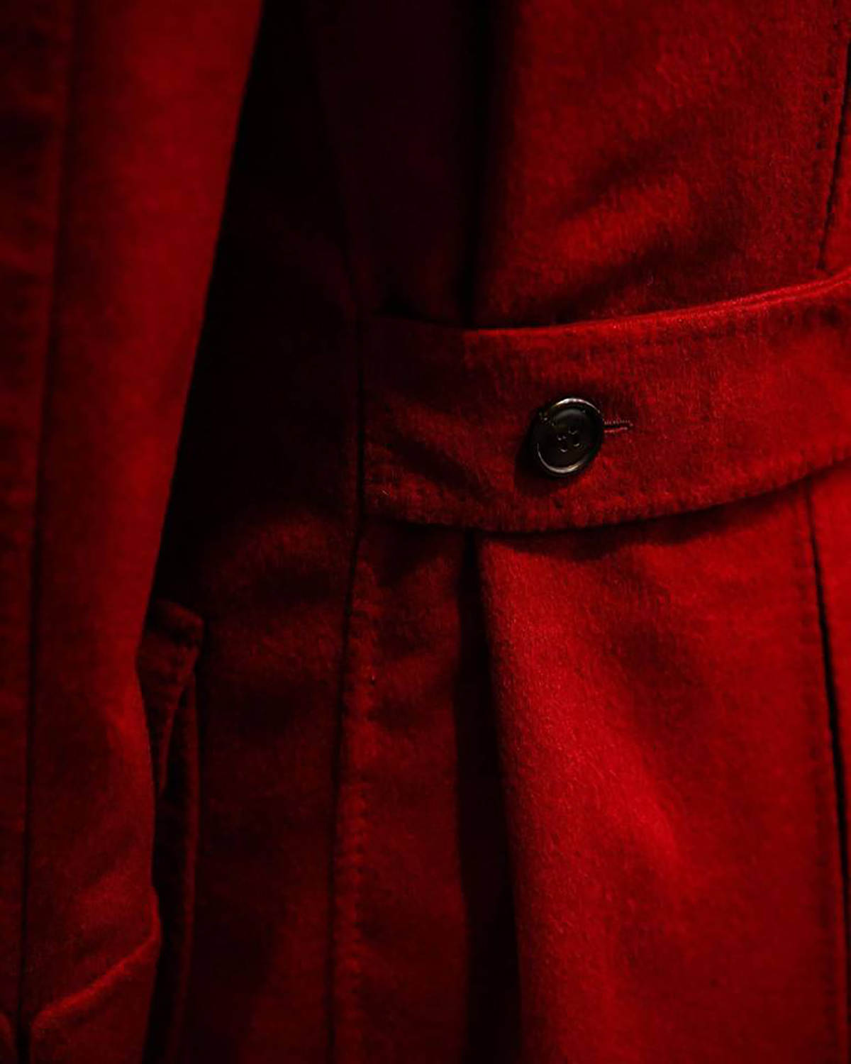 Formal Red Men Suit Blazer Long Overcoats Jacket Coat For Business Man Winter Woolen Thick Tuxedos Custom Made Prom Wear