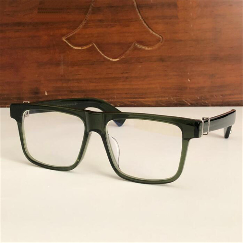 New vintage eyeglass square frame design CHR glasses prescription steampunk style men transparent lens clear protection eyewear Good quality