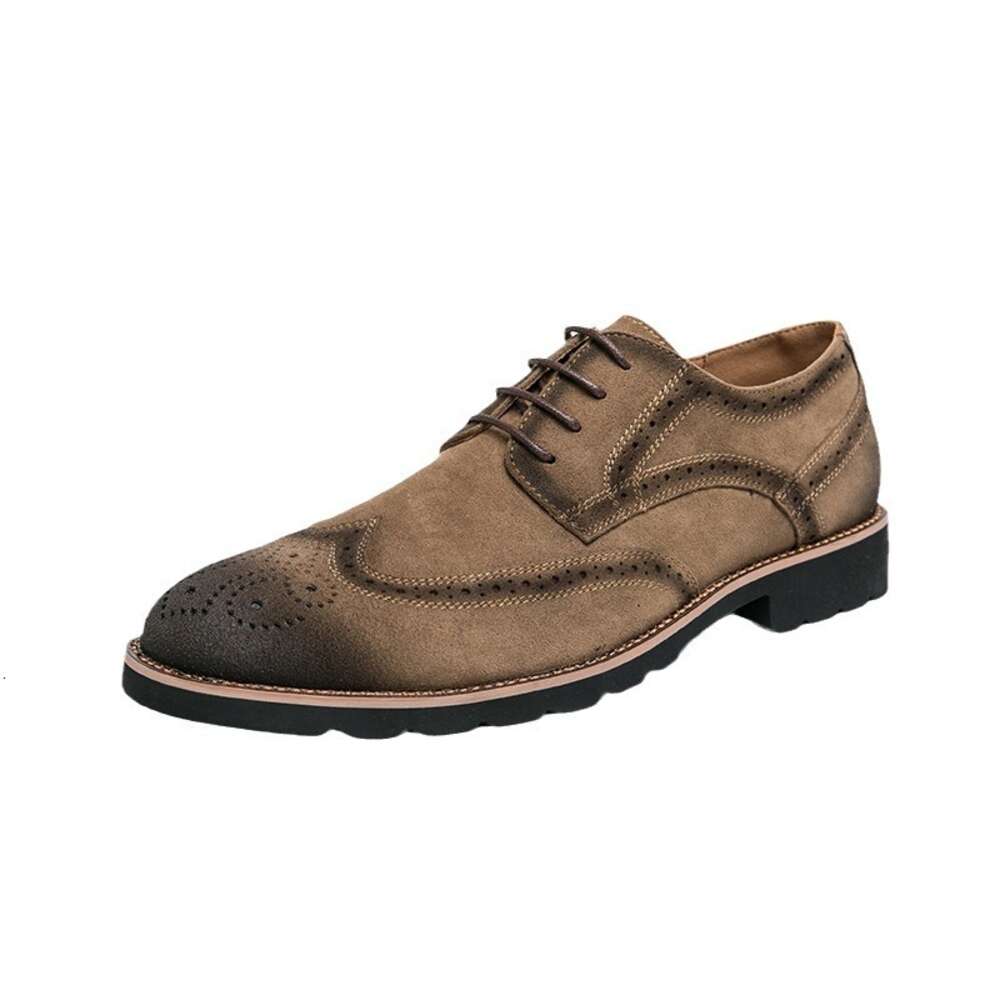 Autumn Spring And New Business Leisure Fashion Trendy Large Youth Leather Shoes For Men Ddmysaturn