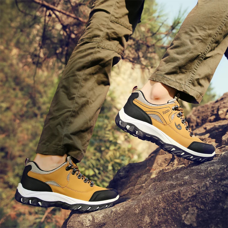 Men Sneakers Man Hiking Shoes Outdoor Mountain Boots Climbing Shoes Zapatos De Hombre Plus Size 38-48 240619