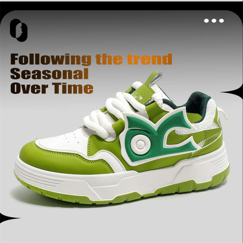 Men Avant Ting S Thick Sole Bread Hong Kong Flavor Street Shooting Dad Contrast Color Academy Casual Lightweight Sports Shoes Ddmysaturn