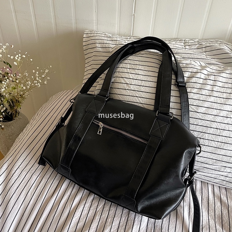 Chaoku Handheld Travel Bag Women's New Korean Leisure Tote Large Capacity Crossbody Bag Luggage Bag Large Capacity Handbag