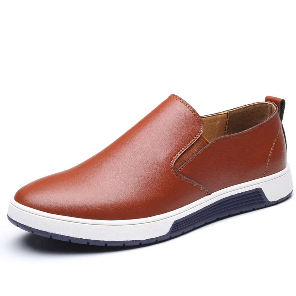 Leather Large Casual Footwear British Men S Shoes Ddmysaturn