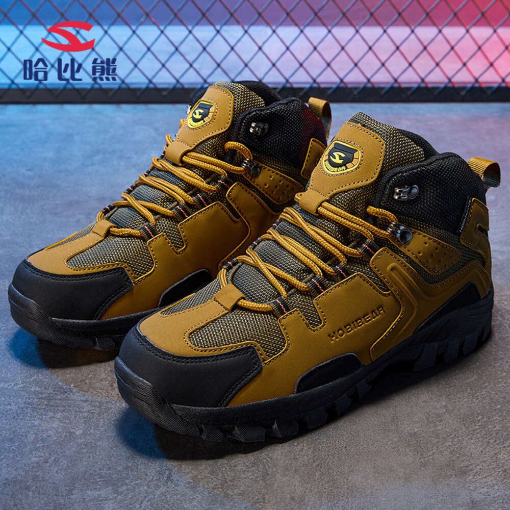 Men S HOBIBEAR Autumn New Casual Trendy Large Medium Top Outdoor Mountaineering Shoes Ddmysaturn
