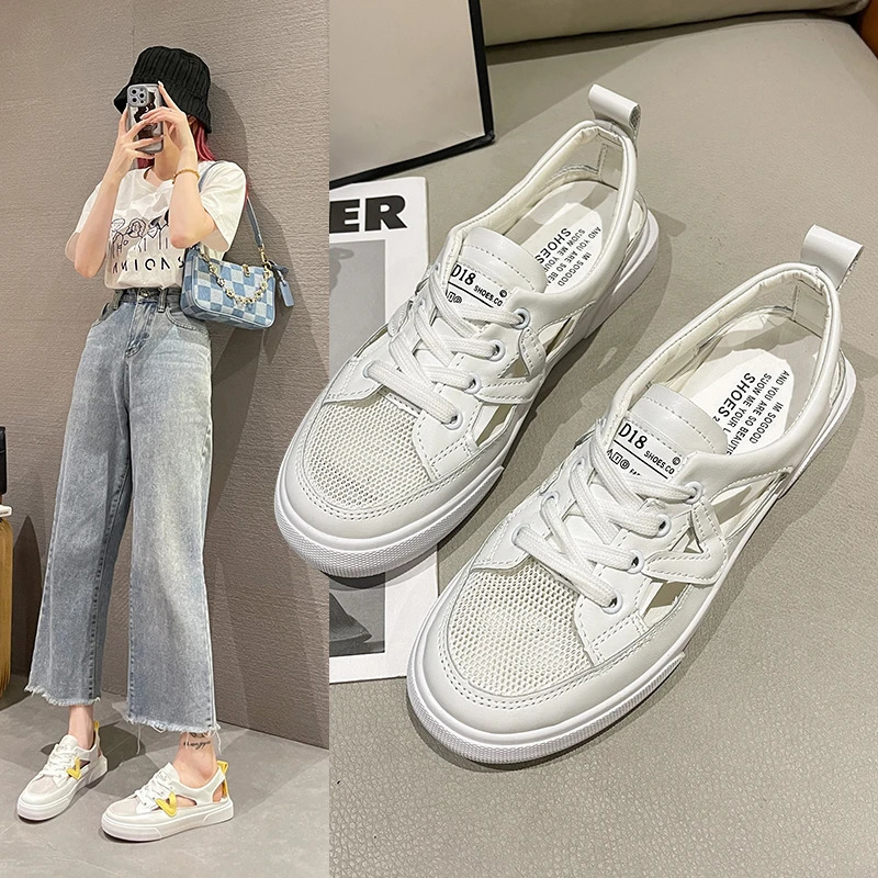 2024 Summer Womens Sandals Korean Version Fish Mouth Sandals Metal Decoration Transparent Womens Shoes Zapatos Mujer 240619