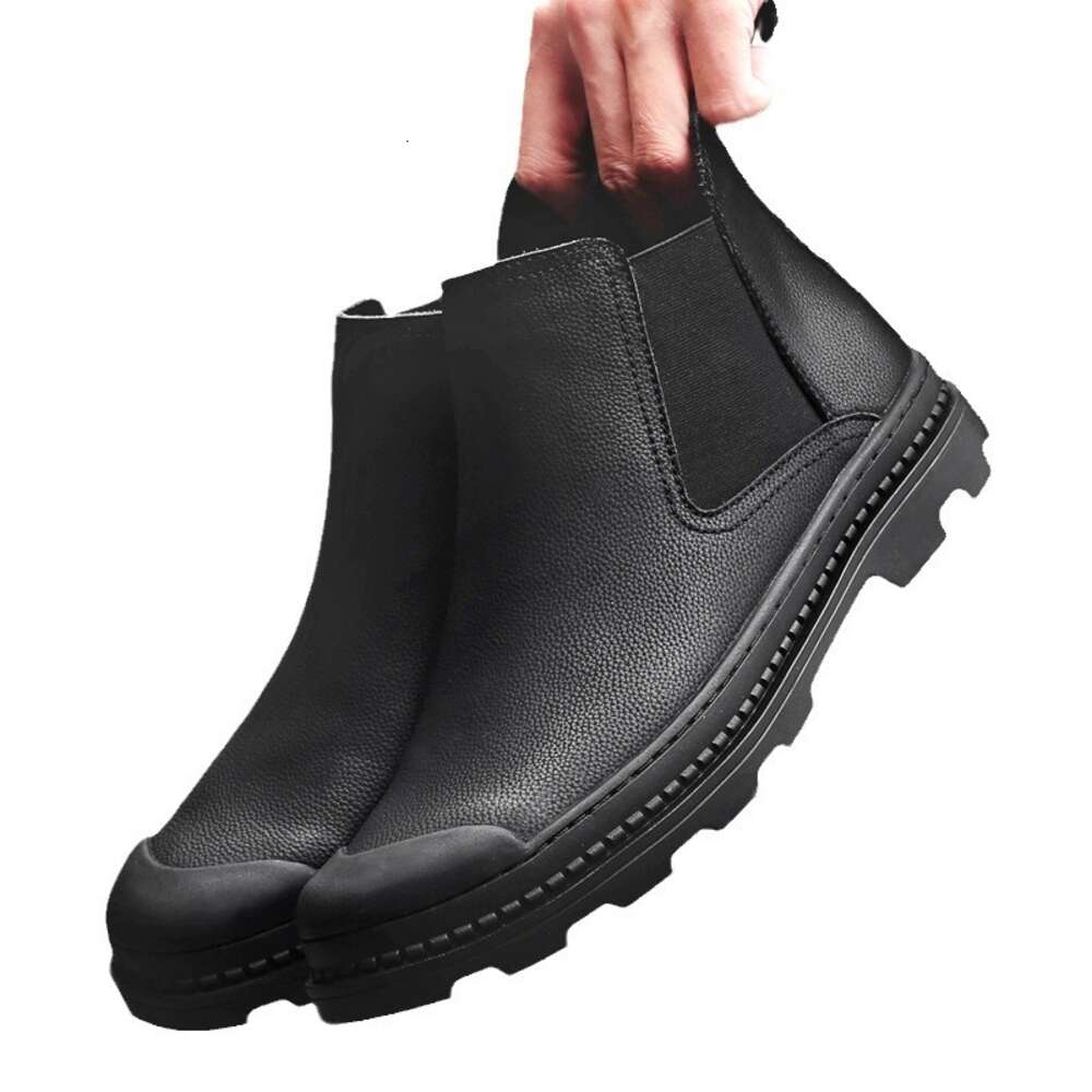 Chelsea Men S Summer Breathable England Mid Kicks Smoke Pipe Thick Sole Elevated Martin Low Top Boots Ddmysheep Ddmysheep ddmythur