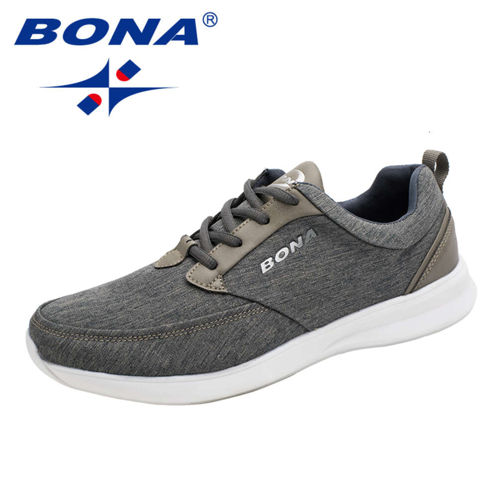 Popular BONA New Classics Style Walking Lace Up Men Outdoor Jogging Shoes Comfortable Sneakers Free Shipping Ddmysaturn