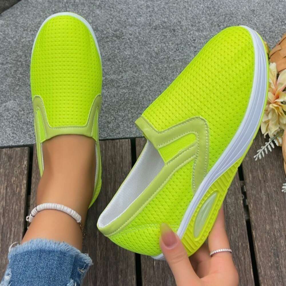 Summer Temu Large New Women S Fashion Flourishing Green Sports Casual Single Shoes Ddmysaturn