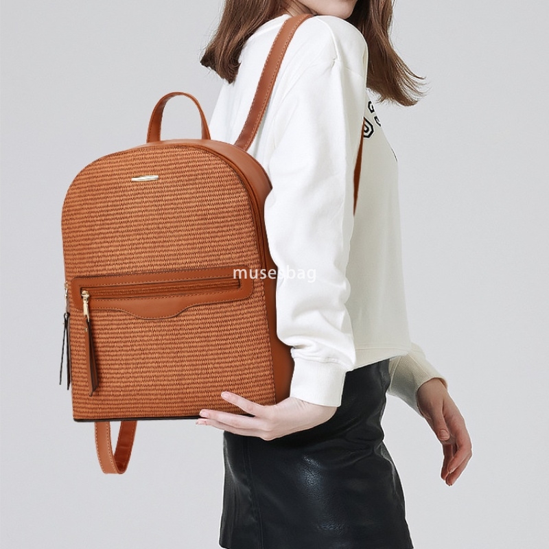 European and American women's high-quality retro minimalist multifunctional Korean large capacity tote bag lightweight shoulder bag three piece s