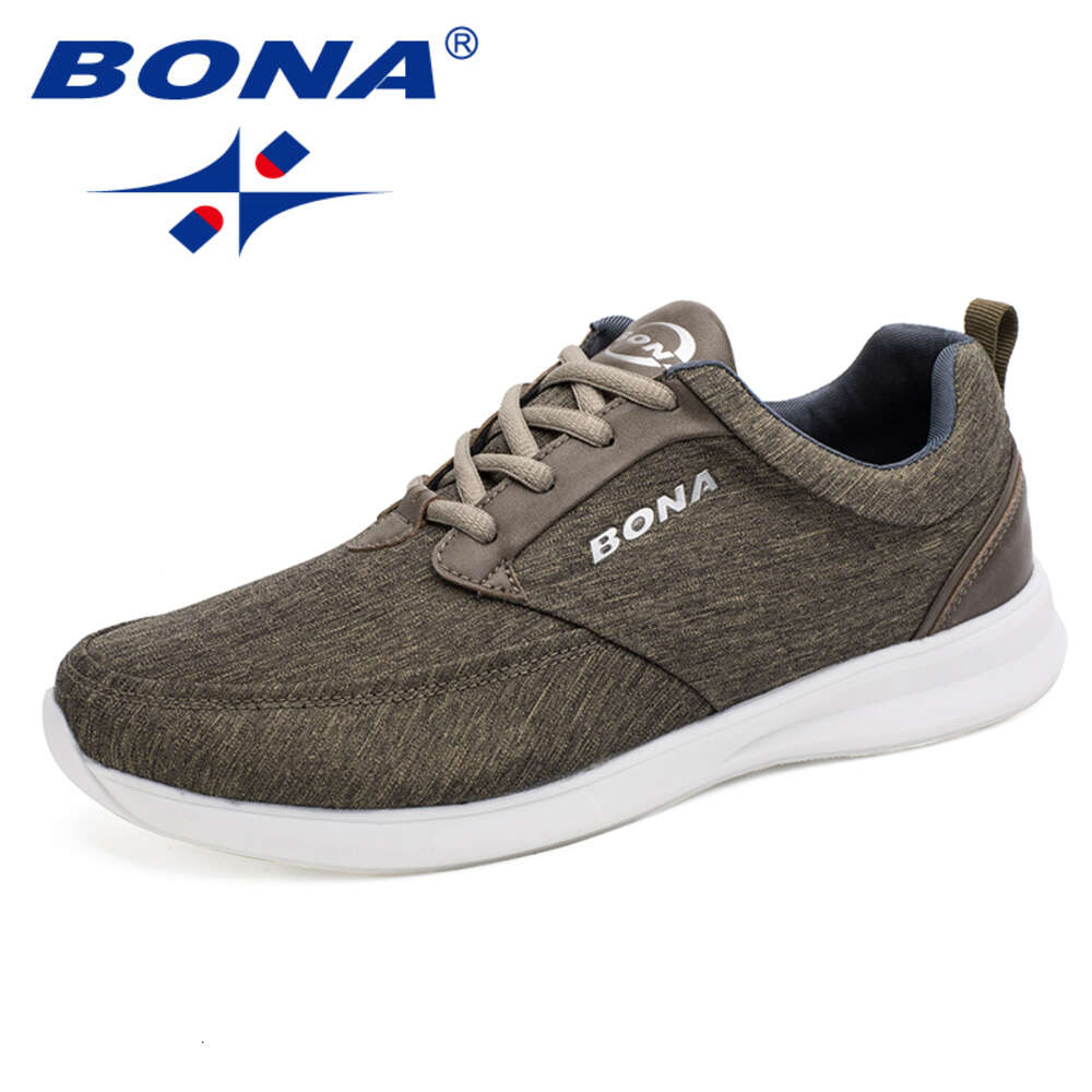 Popular BONA New Classics Style Walking Lace Up Men Outdoor Jogging Shoes Comfortable Sneakers Free Shipping Ddmysaturn