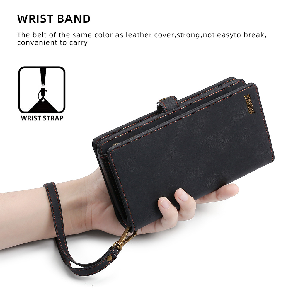 200pcs/lot A 15 wallet mobile phone holster Pro Max plug-in card mobile phone case S22 multi-function protection free shipping