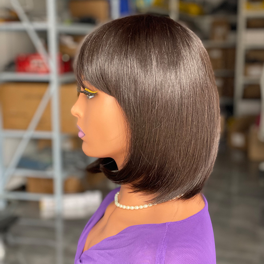 Bone Straight Bob Wig Lace Front Human Hair Wigs for Women HD Transparent Lace Frontal Wig Glueless Wig Human Hair 150%
