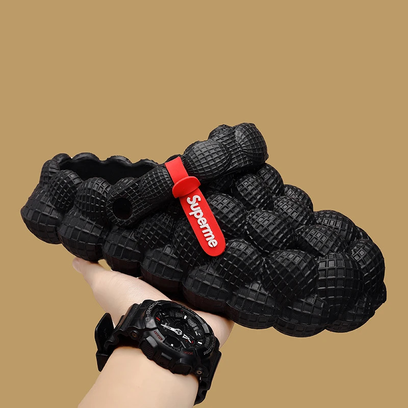 Women Men EVA Cute Bubble Ball Slides Sandals Summer Indoor Massage Outdoor Shoes Closed Toe AntiSlip Fashion Slipper 240619