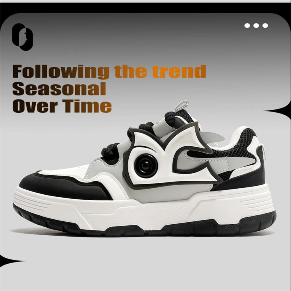 Men Avant Ting S Thick Sole Bread Hong Kong Flavor Street Shooting Dad Contrast Color Academy Casual Lightweight Sports Shoes Ddmysaturn