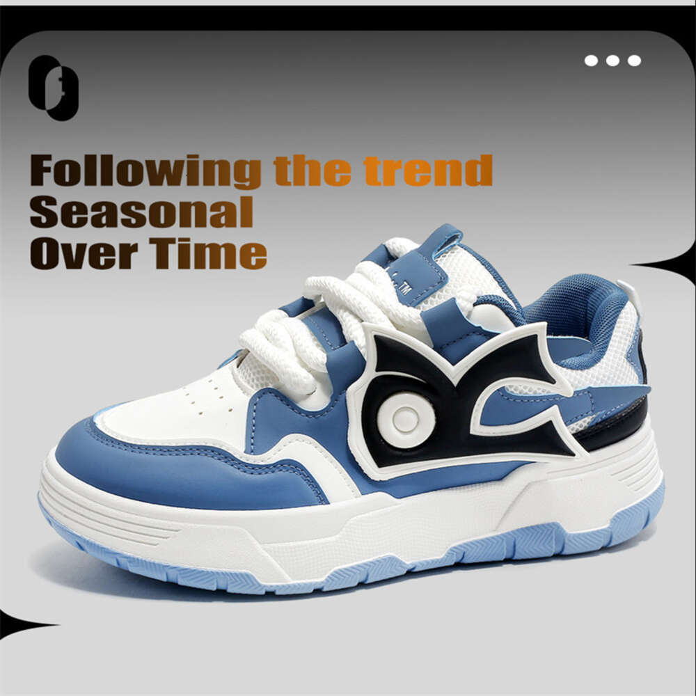 Men Avant Ting S Thick Sole Bread Hong Kong Flavor Street Shooting Dad Contrast Color Academy Casual Lightweight Sports Shoes Ddmysaturn