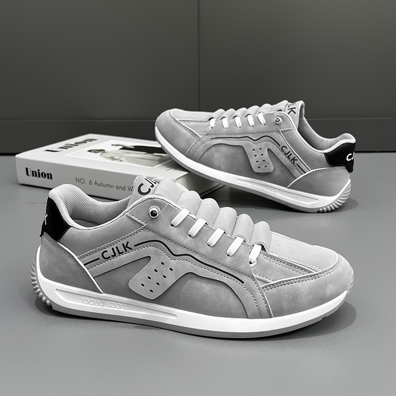 Designer Shoes In Black And White Men Trainer Casual Sneakers Running Outdoor Flat Lace-up Shoes