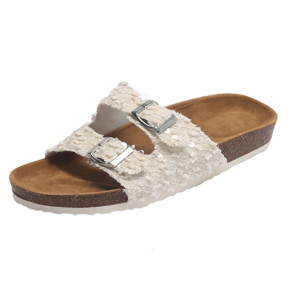 Summer Large Size New Women S Fashion Fragmented Flower Boken Slippers Ddmysaturn
