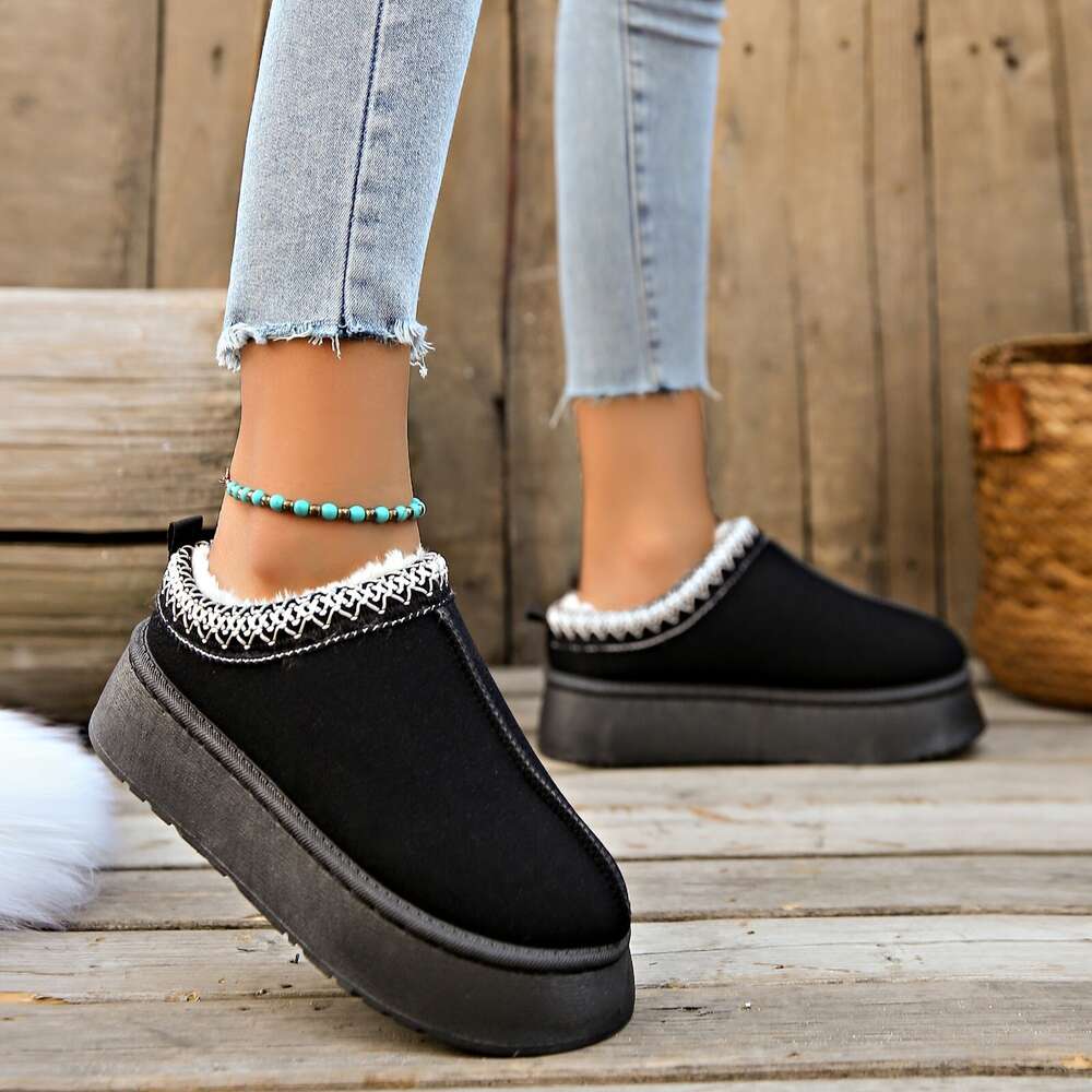 Cotton Large Size Shoes For Women S Fashion Warmth And Comfort Snow Shoes Ddmysaturn