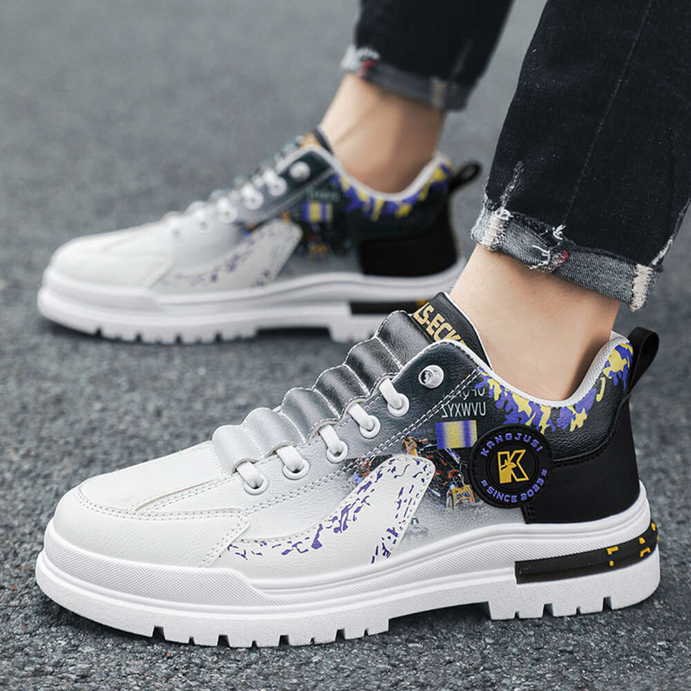 New Men Summer S Fashion Casual Sports Work Dress Korean Edition Little White Trendy Shoes Ddmysaturn