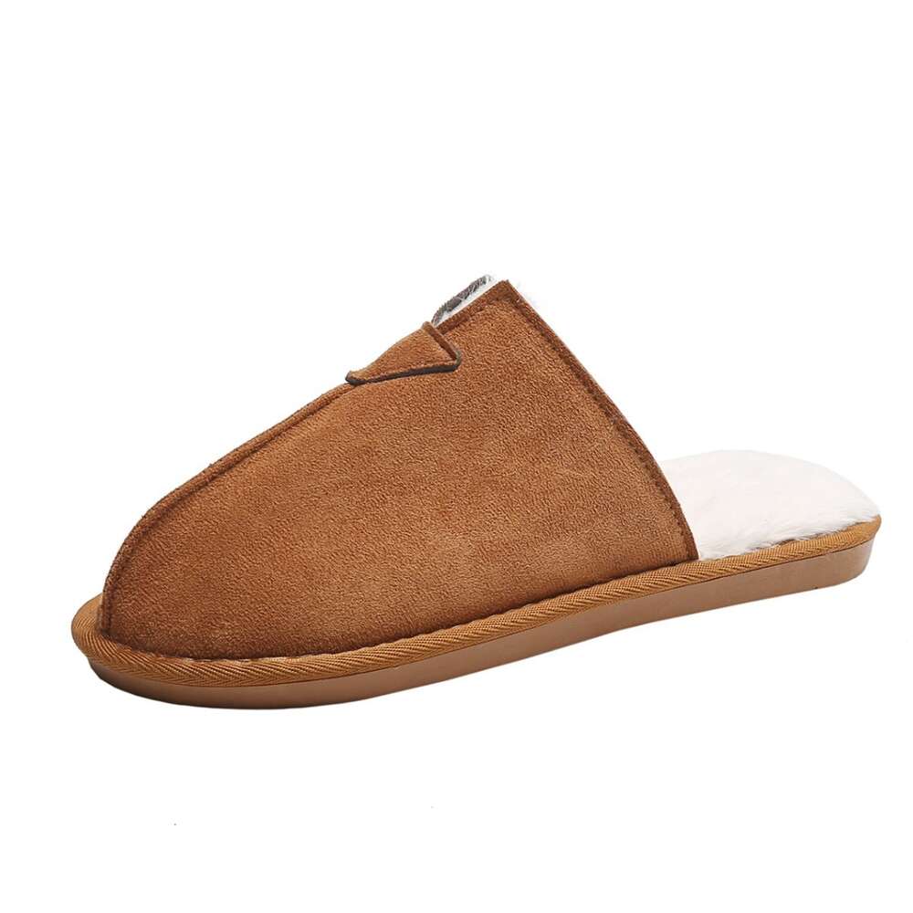 Size Winter Large For Women Comfortable And Warm At Home Flat Bottomed Cotton Slippers Ddmysaturn