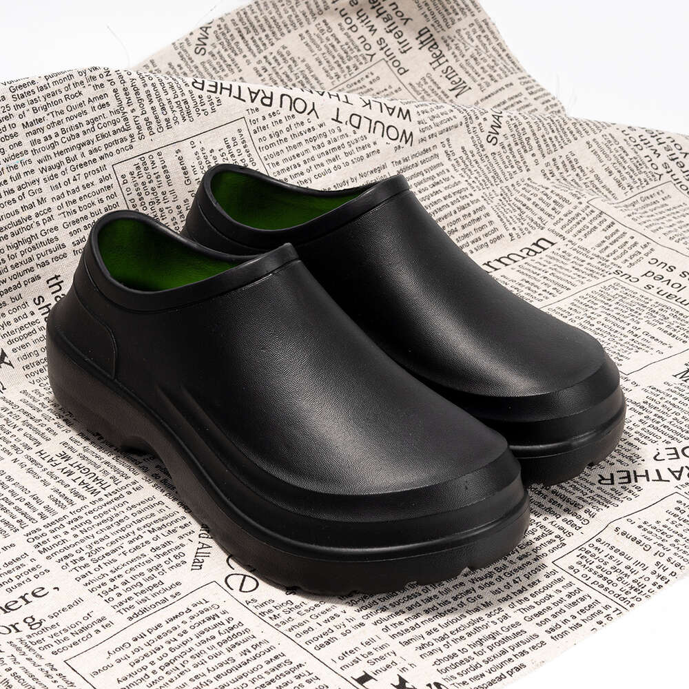 Men Waterproof Outdoor Oilproof Nurse Chef Eva Lightweight Garden Sandals Casual Slippers Beach Aqua Shoes Ddmysaturn