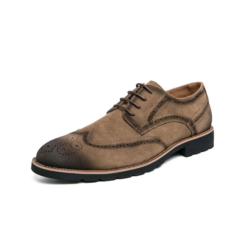 Autumn Spring And New Business Leisure Fashion Trendy Large Youth Leather Shoes For Men Ddmysaturn