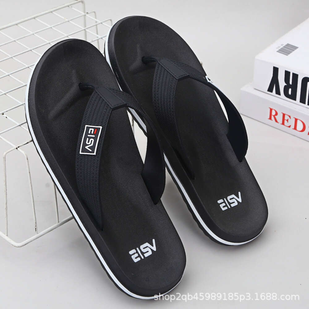 Summer Men S Flops Anti Slip Flat Heels Fashionable Sandals Beach Shoes Trendy Flip Ddmysaturn