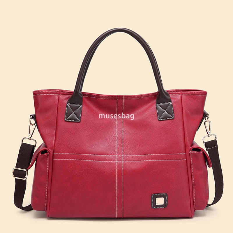 Designer Women's High Quality Classic Multi functional Large Bag European and American Retro Practical Tote Bag Large Capacity One Shoulder Handb
