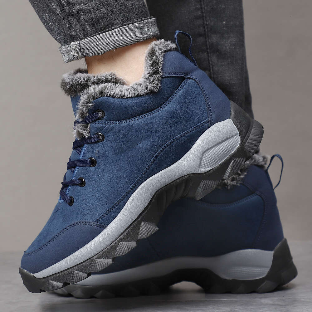 Walking Snow Outdoor Light Sneakers For Men Winter Shoes Botines Tenis Mens Hiking Ankle Boots Footwear Ddmysaturn