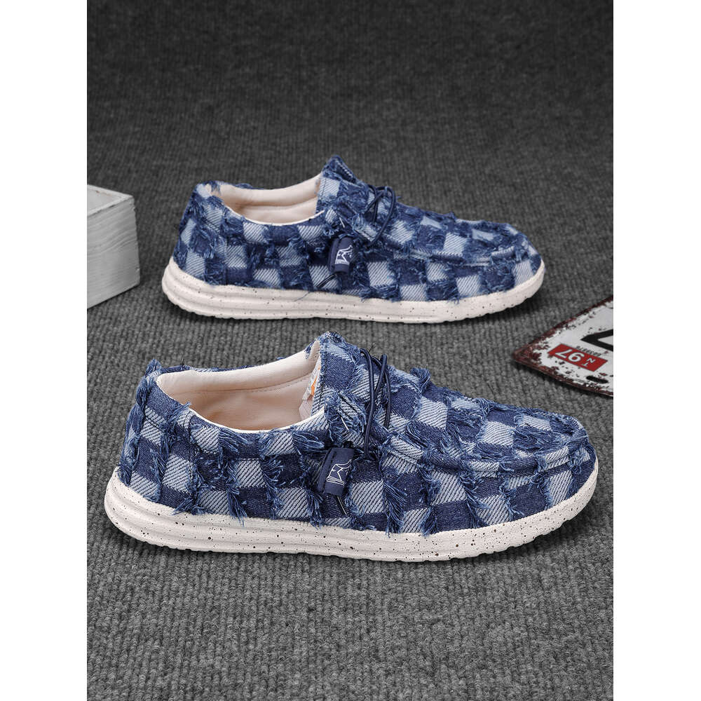 Size Cloth Large New Summer Men S Casual Shoes Denim Beggar Ddmysaturn