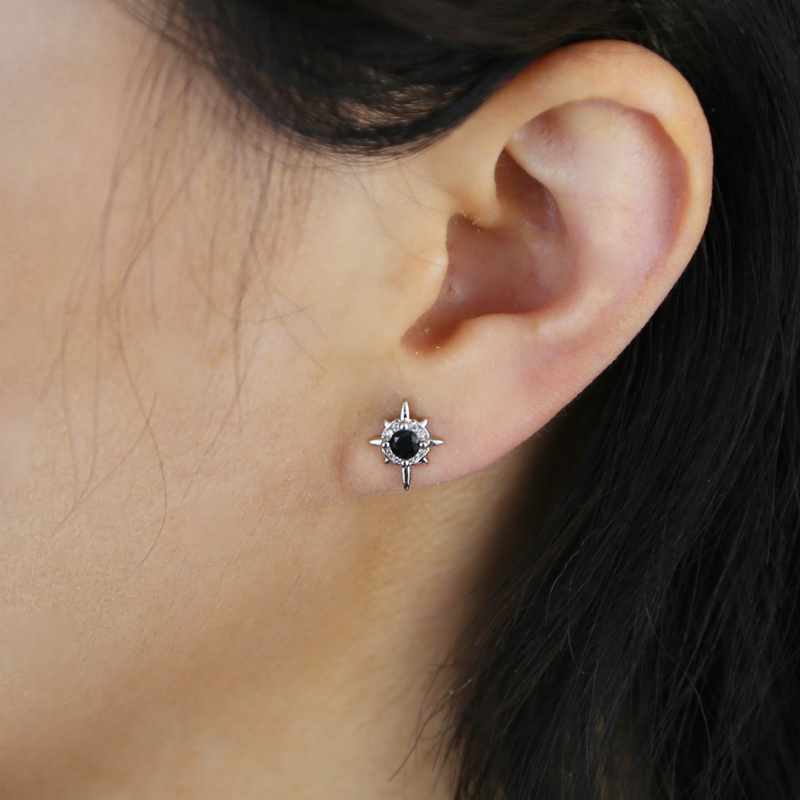 Bg Micro Pave Sparkg Cubic Zirconia Unique Round Square Earrings For Women