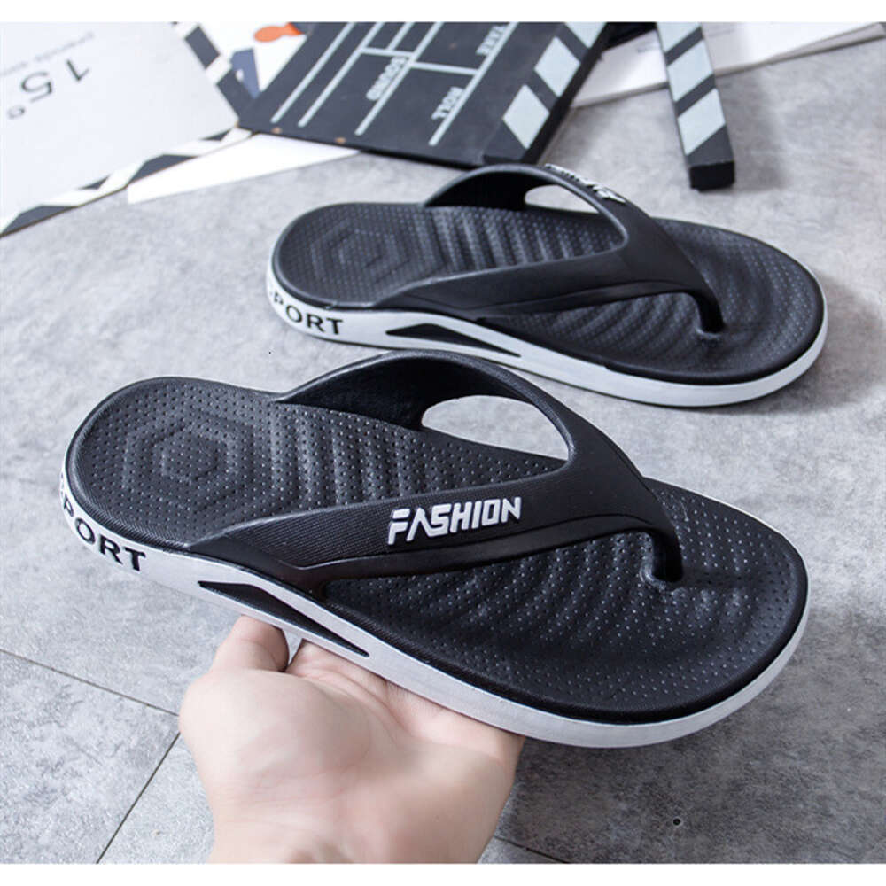 Summer Trend Slippers Fashionable Casual Outerwear Herringbone Slippers For Men Anti Slip And Odor Resistant Large Size Clip On Sandals Ddmysaturn