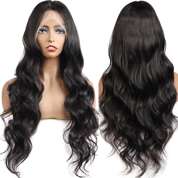 Ishow 14-40inch Long HD Transparent Lace Front Wig Human Hair Wigs 13x4 13x6 5x5 4x4 Natural Color Yaki Straight Curly Water Loose Deep Body Headband 