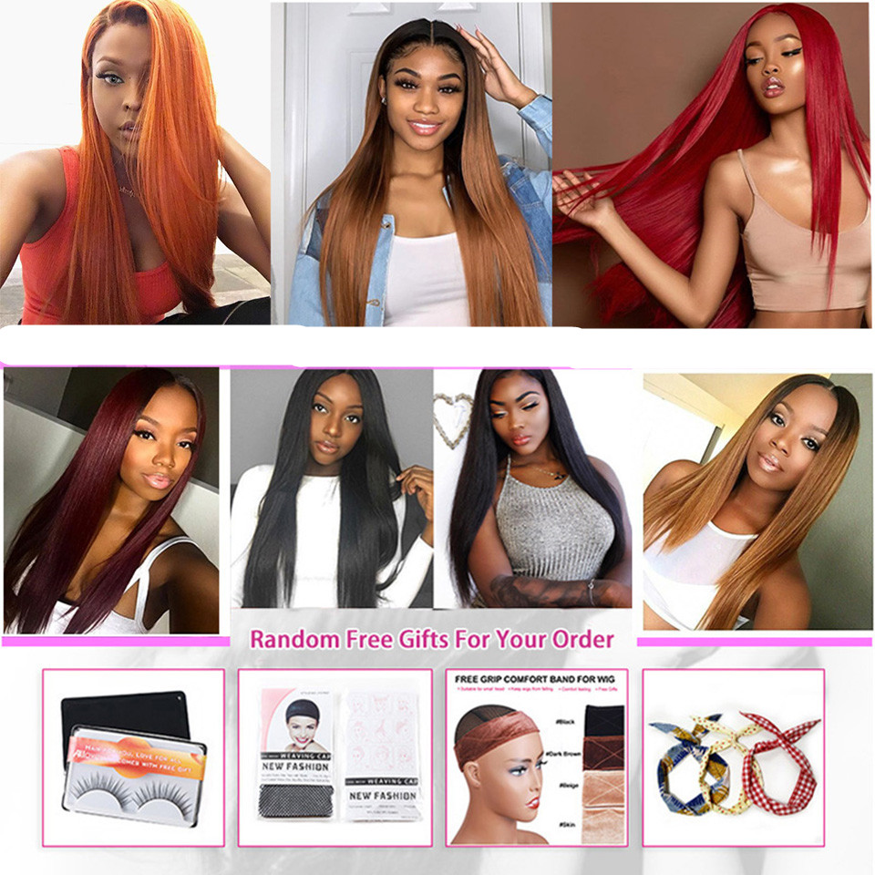 Ishow 14-40inch Long HD Transparent Lace Front Wig Human Hair Wigs 13x4 13x6 5x5 4x4 Natural Color Yaki Straight Curly Water Loose Deep Body Headband 