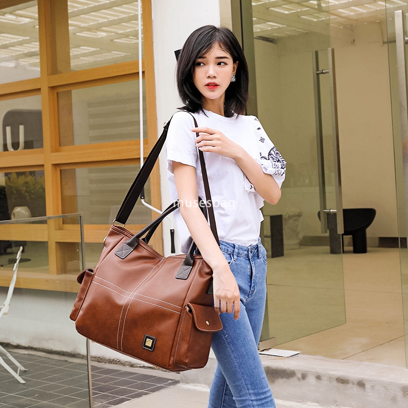 Designer Women's High Quality Classic Multi functional Large Bag European and American Retro Practical Tote Bag Large Capacity One Shoulder Handb