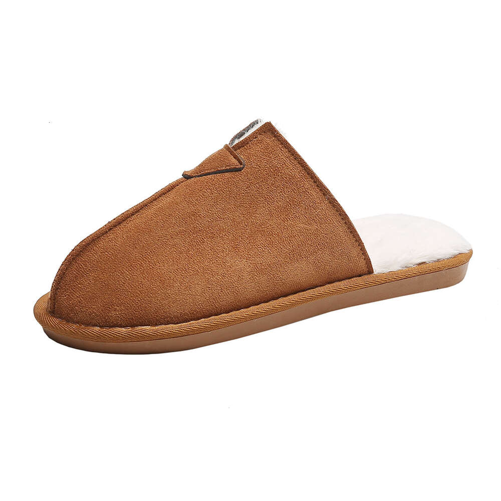 Size Winter Large For Women Comfortable And Warm At Home Flat Bottomed Cotton Slippers Ddmysaturn