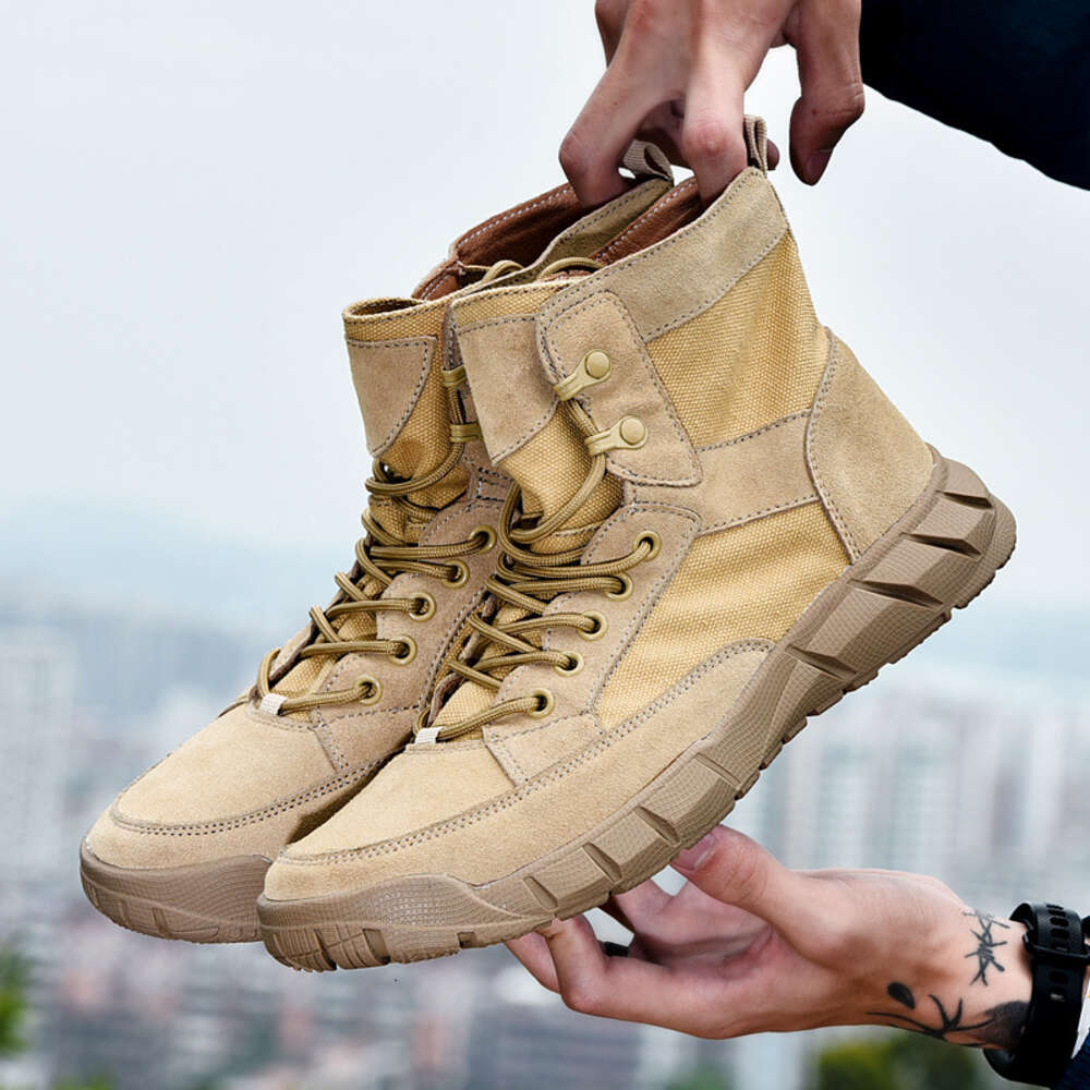 Autumn Winter Large Couple Short British Style Medium High Top Martin Desert Work Casual Men S Boots Trend Ddmysaturn