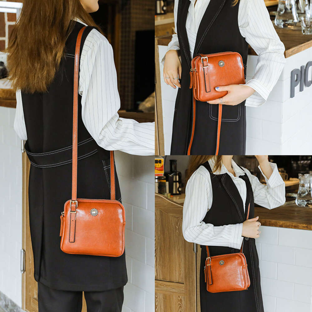 2023 Vintage Style Shoulder Bag Simple Square Crossbody For Women Compartment Handbags Designer Female Messenger Bags H6.19#29.9 ddmy 9796