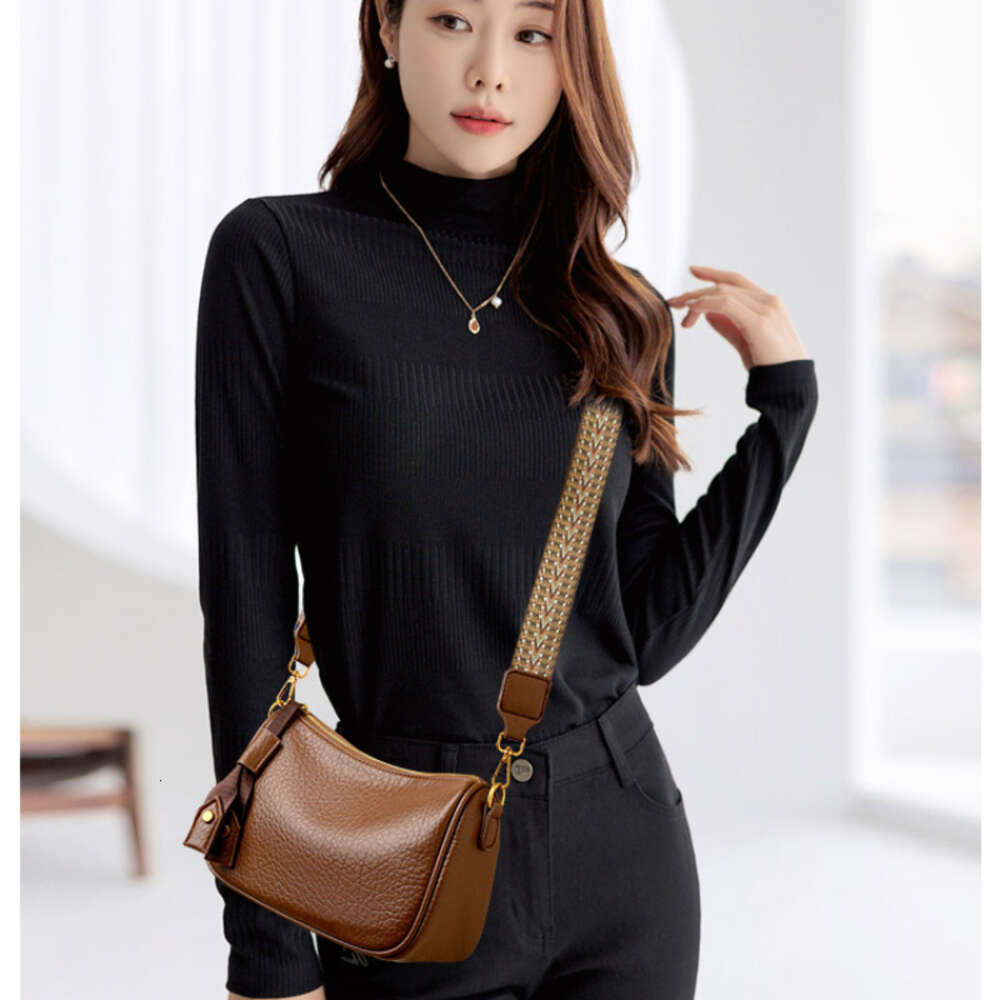 2024 New PU Zipper Fashionable and Casual Style Shoulder Bag High Quality Large Capacity Women's Crossbody Bag H6.19#31.48 ddmy e760