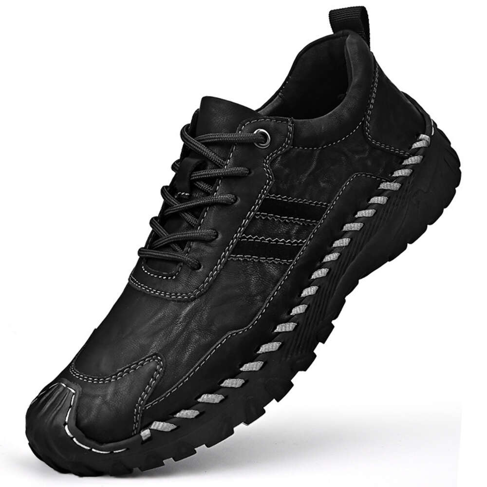 High End Italian Leather Men S Removed From The Cabinet Soft Soles Wear Resistant Outdoor Casual Oversized Dad Shoes Ddmysaturn