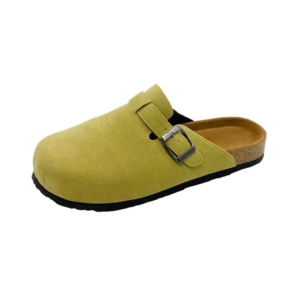 Women Summer Large S Buckle Ins Solid Color Fashion Slippers Ddmysaturn