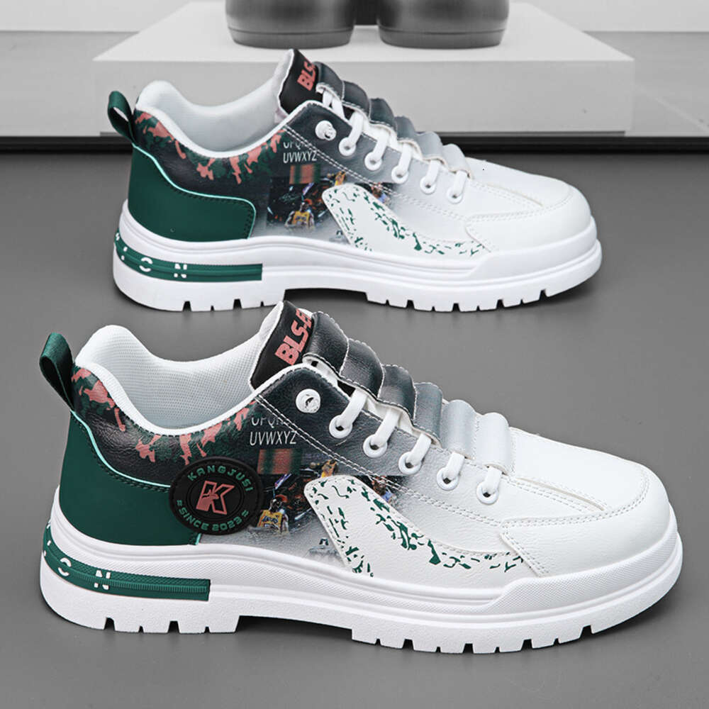 New Men Summer S Fashion Casual Sports Work Dress Korean Edition Little White Trendy Shoes Ddmysaturn