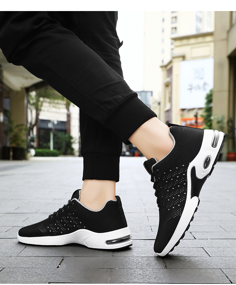 New Ddmysports Men Fashion Trend Casual Style Shoes Mesh Breathable Comfortable Sneakers Running Walking Grey Free Shipping Outdoor