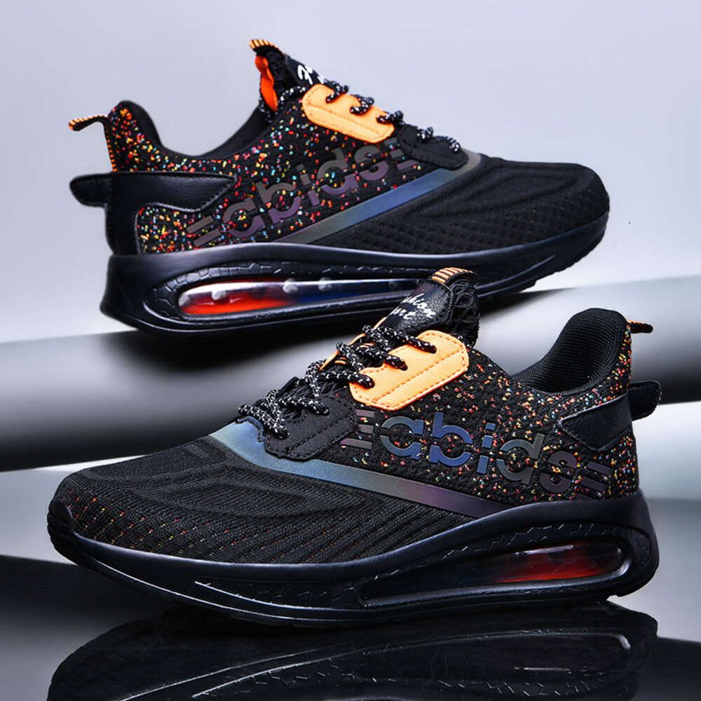 2024 Sensory Air Cushion High end Breathable Sports and Leisure Running Shoes Men's ddmysaturn