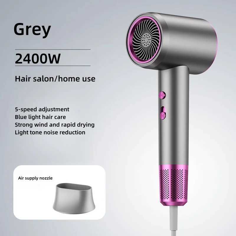 Hair Dryers 2025 high-speed hair dryer with EU/US/UK plug high-power and fast drying low noise dedicated for home hair salons z250305